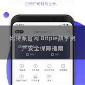 比特派官网 Bitpie数字资产安全保障指南