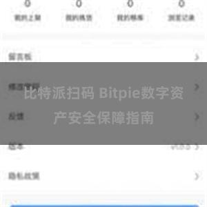 比特派扫码 Bitpie数字资产安全保障指南