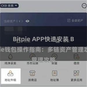 Bitpie APP快速安装 Bitpie钱包操作指南：多链资产管理攻略