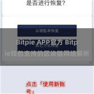 Bitpie APP官方 Bitpie钱包支持的区块链网络解析